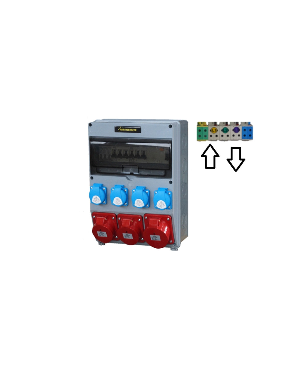 Rozdzielnica budowlana ERP 63AB1pl