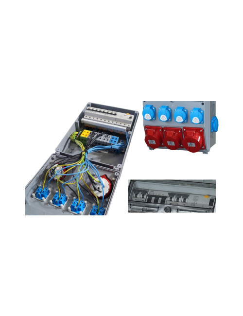 Rozdzielnica budowlana ERP 63AB2